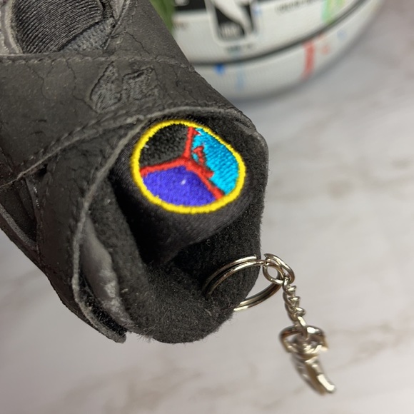 Nike Air Jordan- Aqua 8 Keychain - Picture 9 of 11